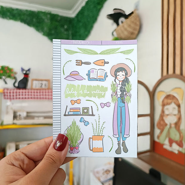 Lily of the Valley | Floriography | Collection Stickers | C101