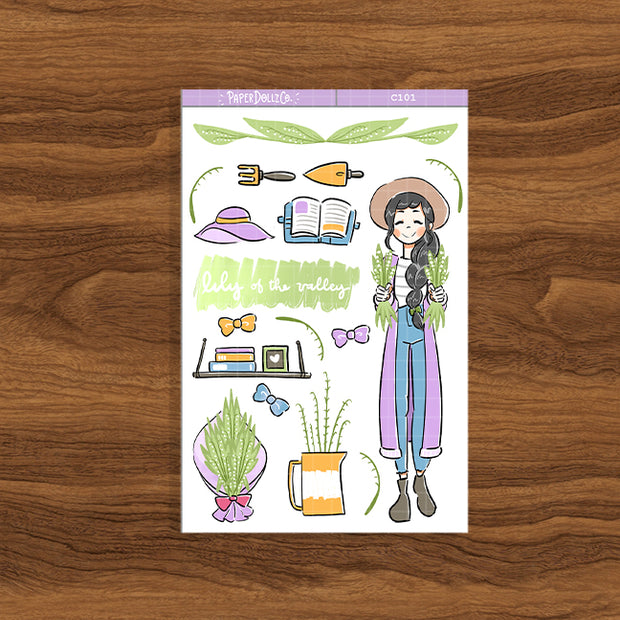 Lily of the Valley | Floriography | Collection Stickers | C101