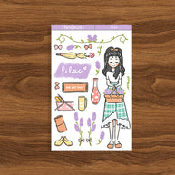 Lilac | Floriography | Collection Stickers | C102