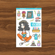 Hyacinth | Floriography | Collection Sticker | C103