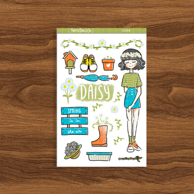 Daisy | Floriography | Collection Stickers | C104