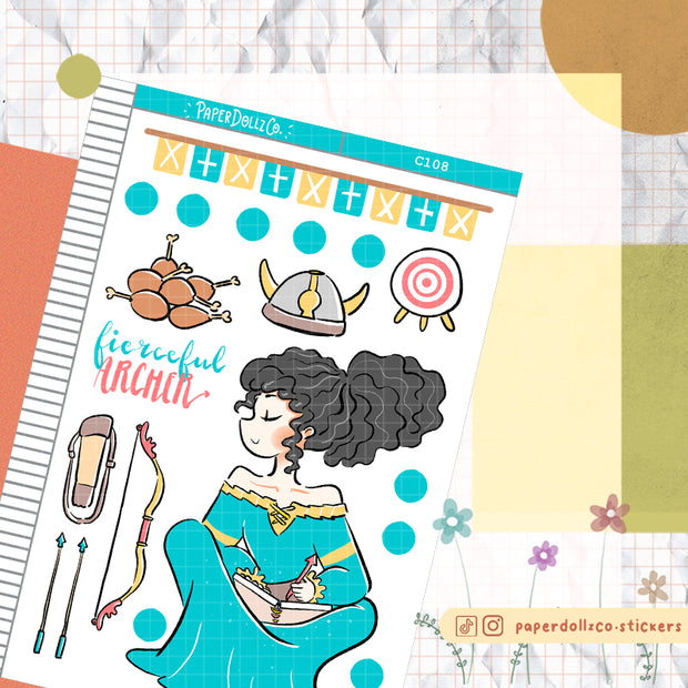 Fierceful Archer | Her Majesty | Collection Sticker | C108