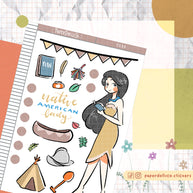 Native American Lady | The Planning Princess | Collection Sticker | C110