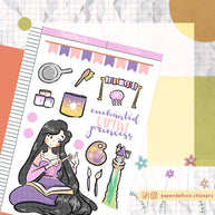 Enchanted Captive Princess | The Planning Princess | Collection Sticker | C111