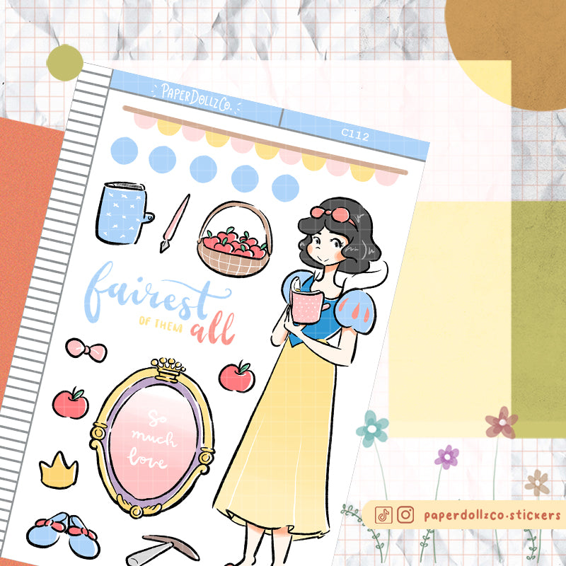 Fairest of them All | The Planning Princess | Collection Sticker | C112