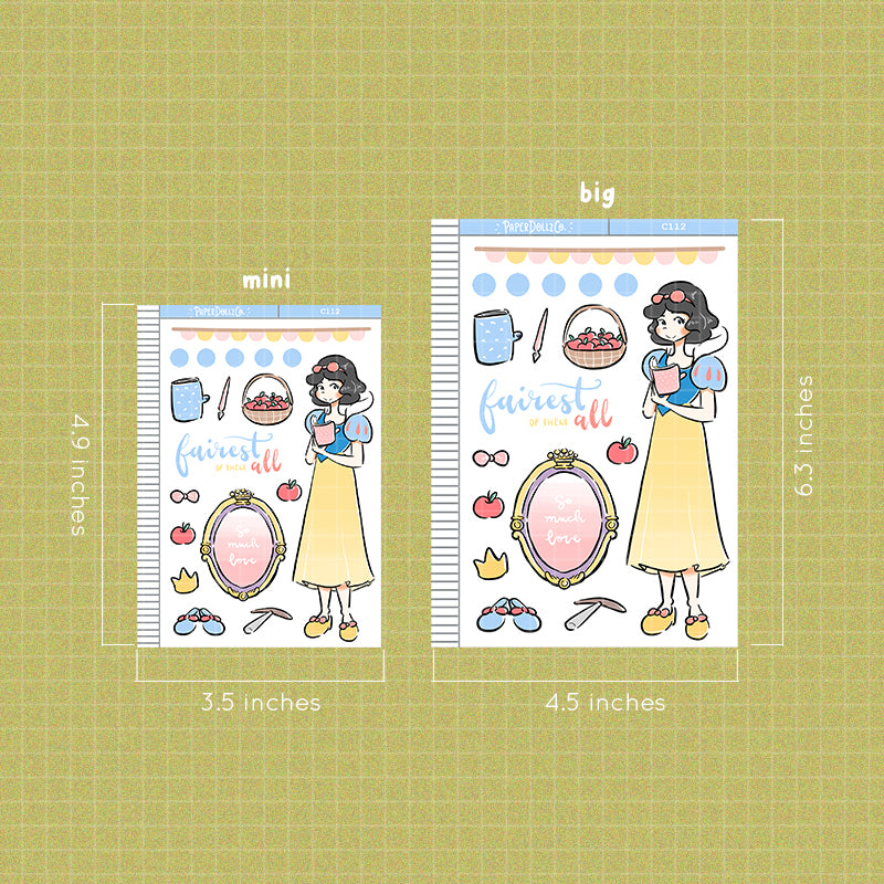 Fairest of them All | The Planning Princess | Collection Sticker | C112