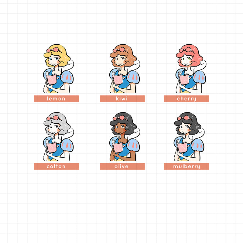 Fairest of them All | The Planning Princess | Collection Sticker | C112
