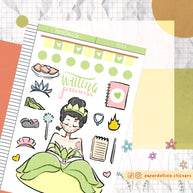 Waiting Princess | The Planning Princess | Collection Sticker | C113