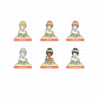 Waiting Princess | The Planning Princess | Collection Sticker | C113