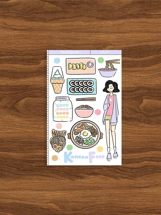 Korean Food | Collection Sticker | C117