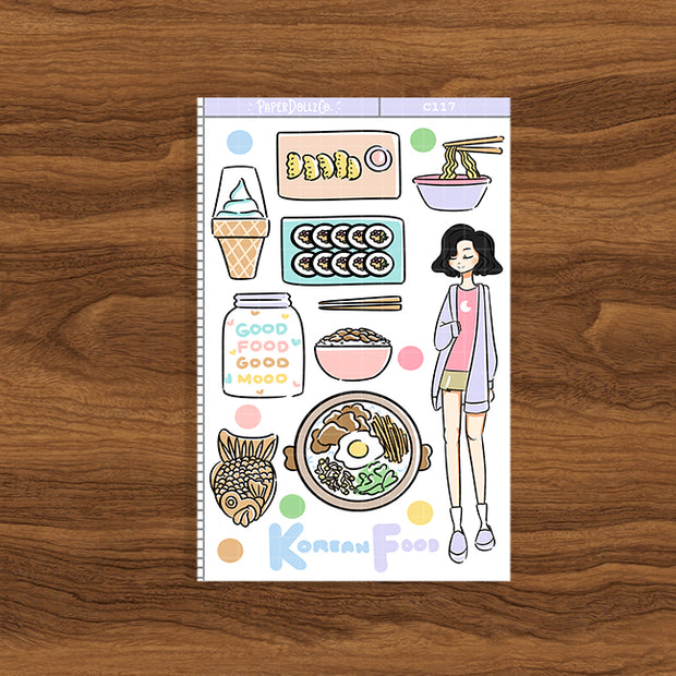 Korean Food | Collection Sticker | C117