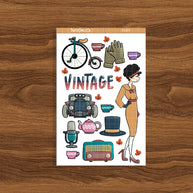 Vintage | Collection Sticker | C123