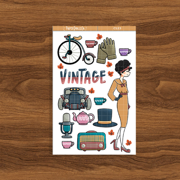 Vintage | Collection Sticker | C123