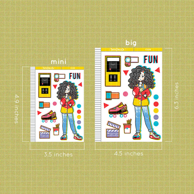 90's Fun | Remember the 90's | Collection Stickers | C126