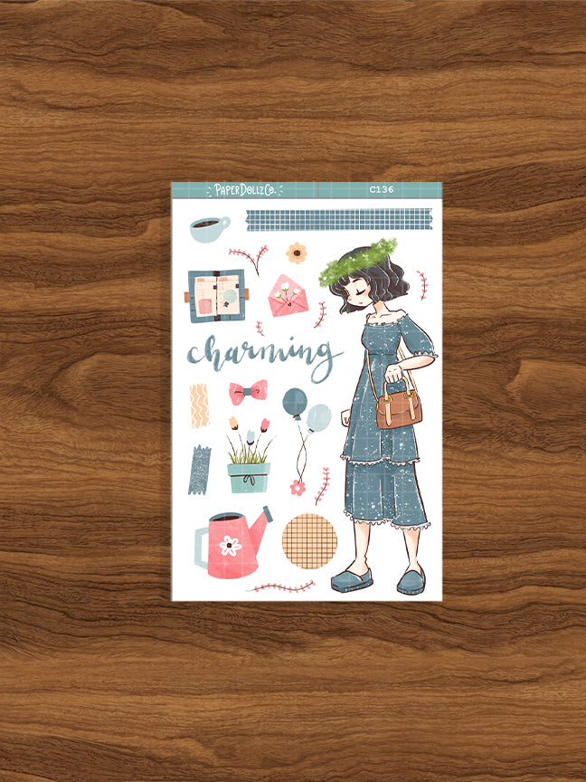 Charming | Spring | Collection Sticker | C136
