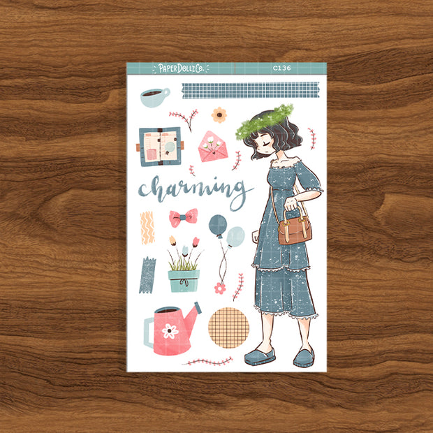 Charming | Spring | Collection Sticker | C136