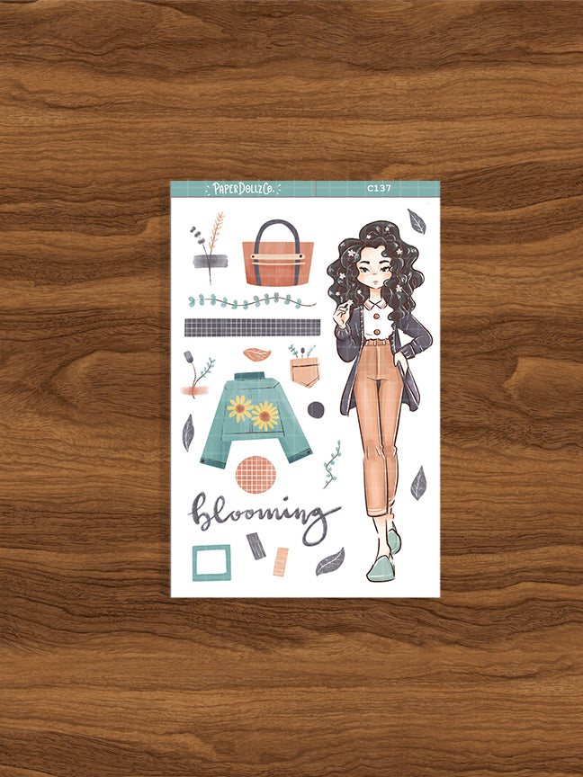 Blooming | Spring | Collection Sticker | C137