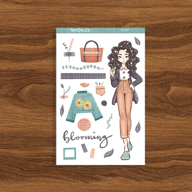 Blooming | Spring | Collection Sticker | C137