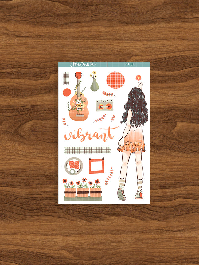 Vibrant | Spring | Collection Sticker | C138