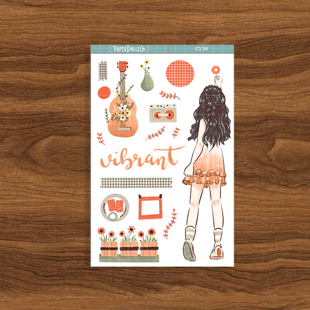 Vibrant | Spring | Collection Sticker | C138
