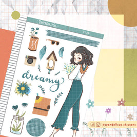 Dreamy | Spring | Collection Planner Sticker | C139