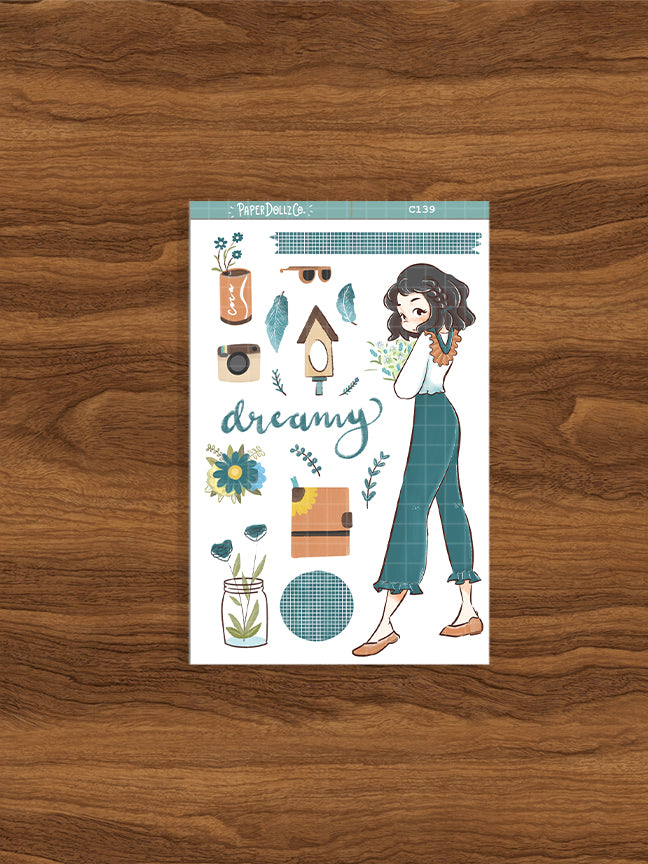 Dreamy | Spring | Collection Planner Sticker | C139