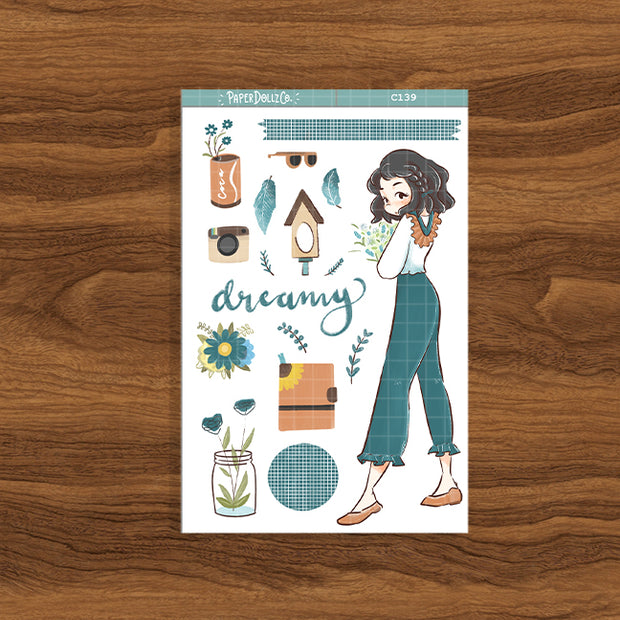 Dreamy | Spring | Collection Planner Sticker | C139