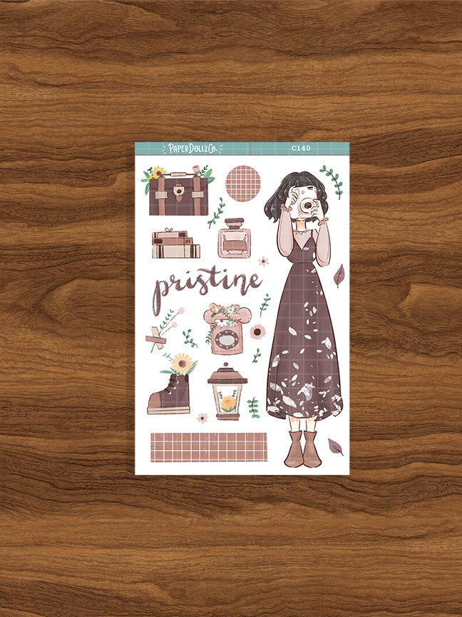 Pristine | Spring | Collection Sticker | C140