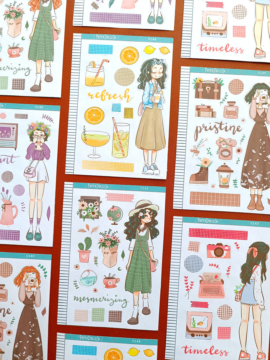 Timeless | Spring | Collection Sticker | C143