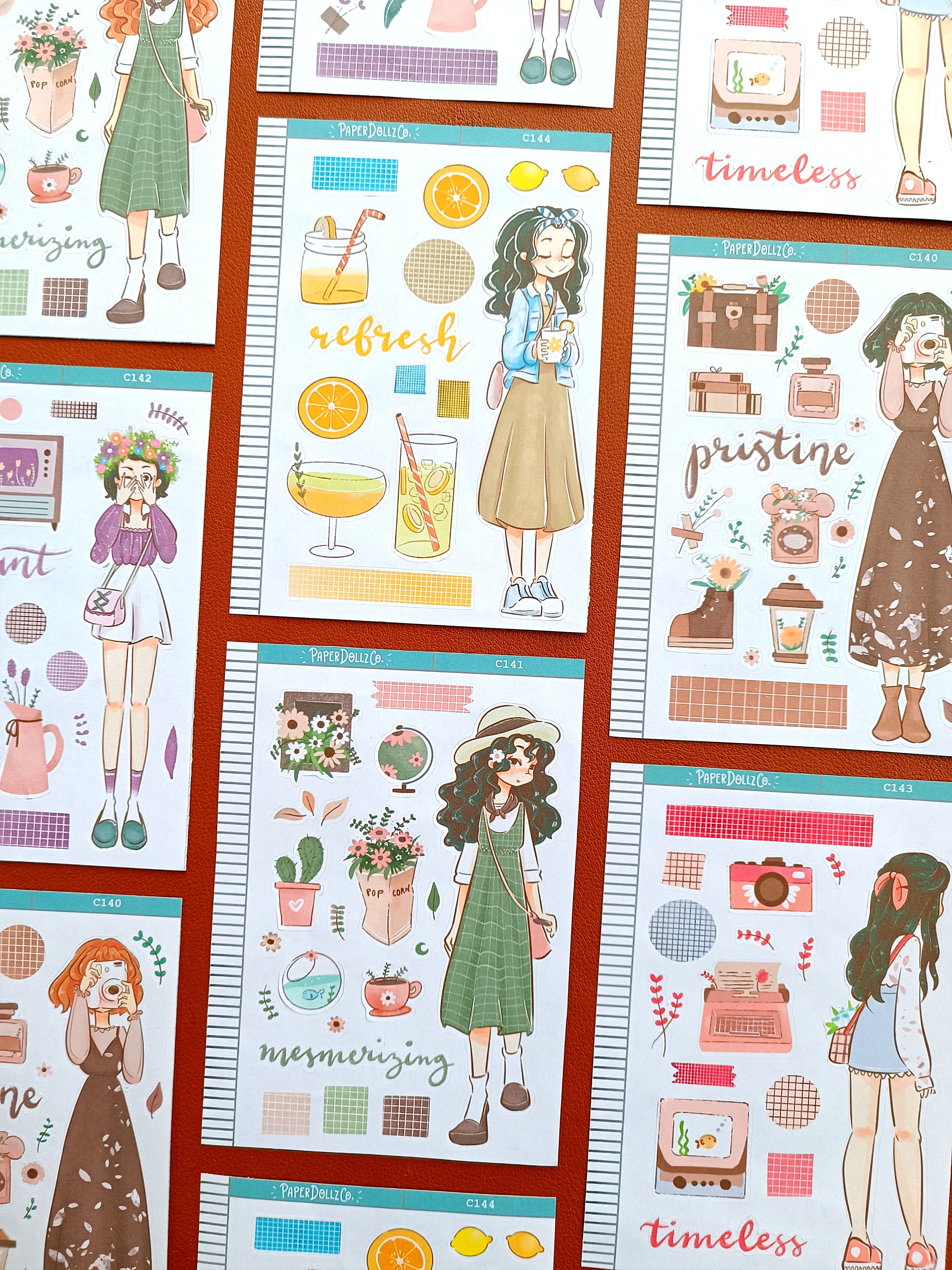 Timeless | Spring | Collection Sticker | C143