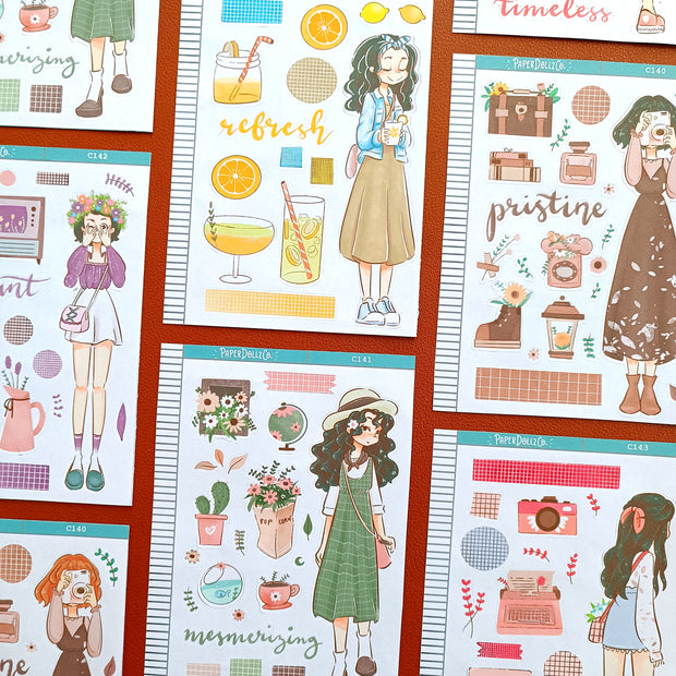 Pristine | Spring | Collection Sticker | C141