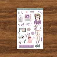 Radiant | Spring | Collection Sticker | C142