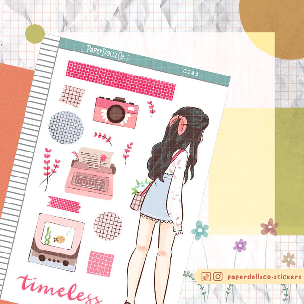 Timeless | Spring | Collection Sticker | C143