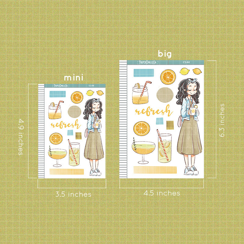 Refresh | Spring | Collection Sticker | C144
