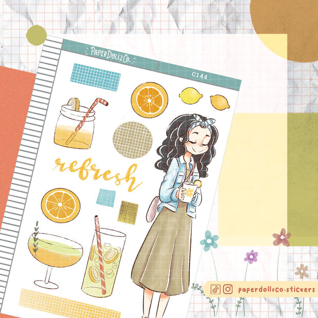 Refresh | Spring | Collection Sticker | C144