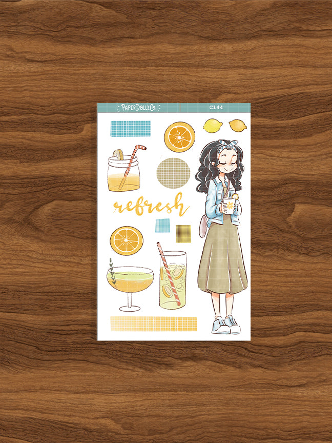 Refresh | Spring | Collection Sticker | C144
