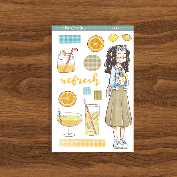 Refresh | Spring | Collection Sticker | C144