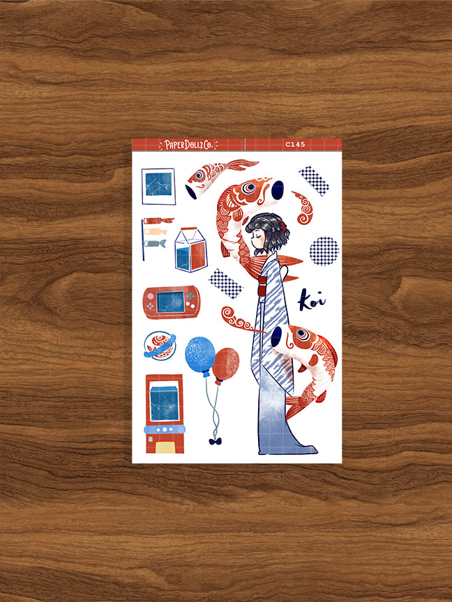 Koi | Nihon 'Nori | Collection Sticker | C145