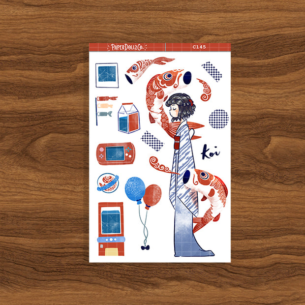 Koi | Nihon 'Nori | Collection Sticker | C145