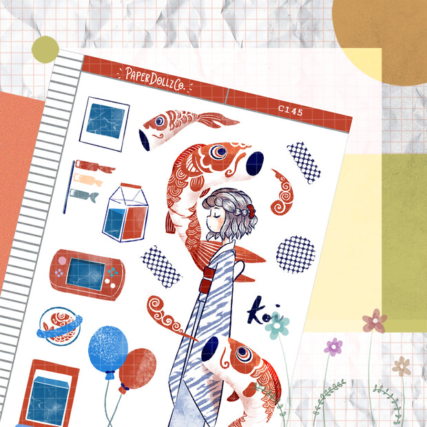 Koi | Nihon 'Nori | Collection Sticker | C145