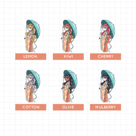 Kurage | Nihon | Just Dolls Sticker | J173