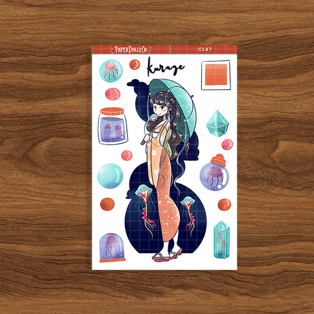Kurage | Nihon 'Nori | Collection Sticker | C147
