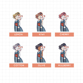 Nami | Nihon | Just Dolls Sticker | J174