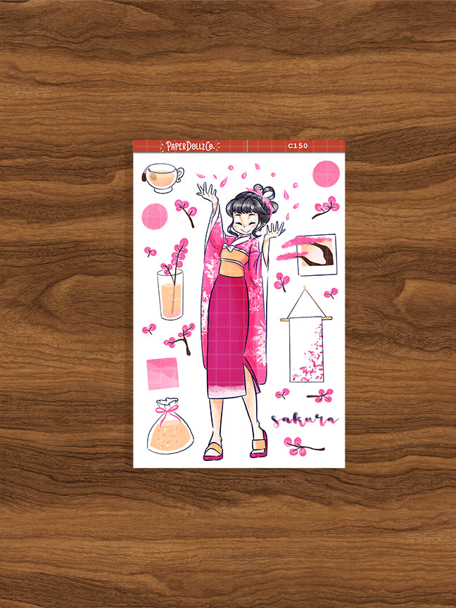 Sakura | Tokyo Wanderer | Collection Sticker | C150