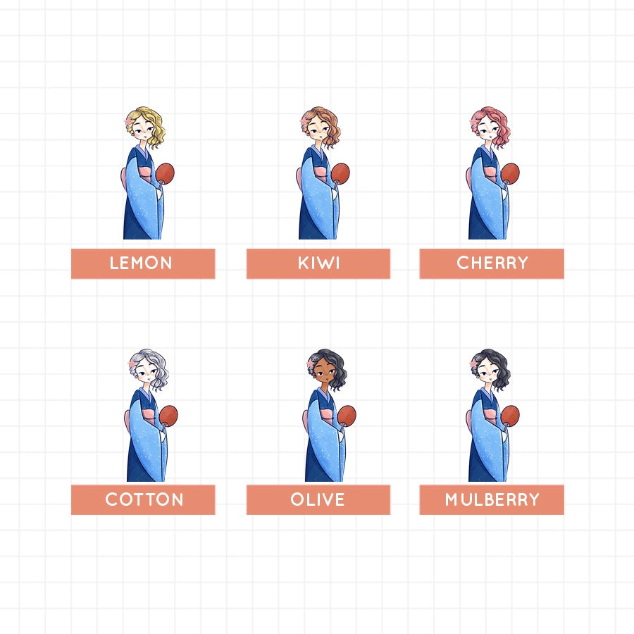 Shinkai | Tokyo Wanderer | Just Dolls Sticker | J177