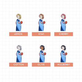 Shinkai | Tokyo Wanderer | Just Dolls Sticker | J177