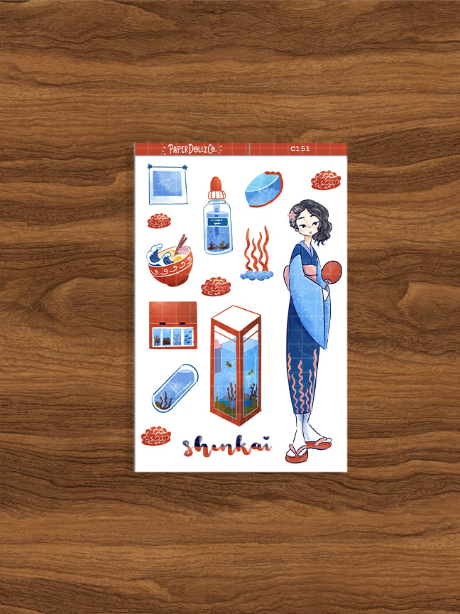 Shinkai | Tokyo Wanderer | Collection Sticker | C151