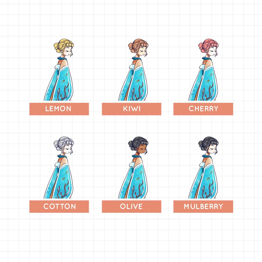 Umi | Tokyo Wanderer | Just Dolls Sticker | J178