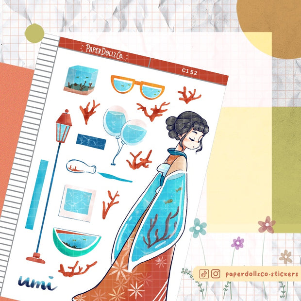 Umi | Tokyo Wanderer | Collection Sticker | C152