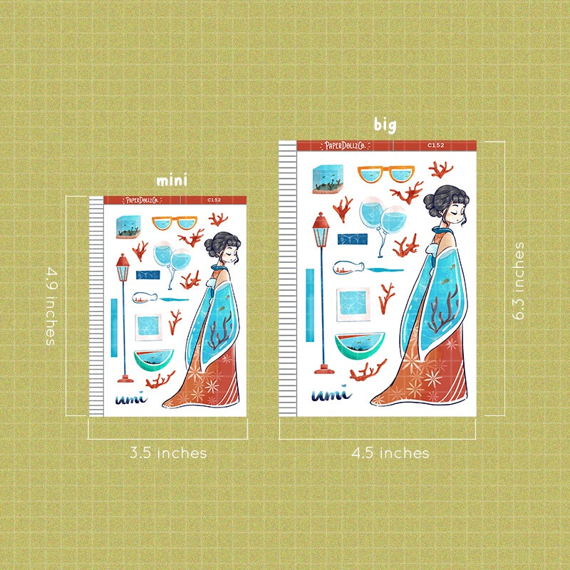 Umi | Tokyo Wanderer | Collection Sticker | C152
